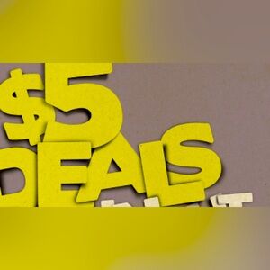 5$ deals